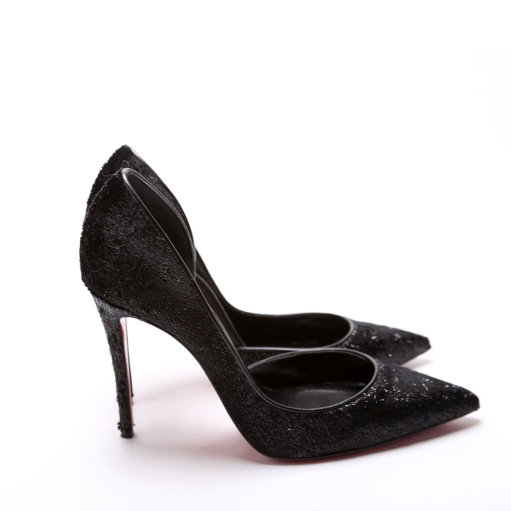 Iriza Velvet 100MM Size 39 Black