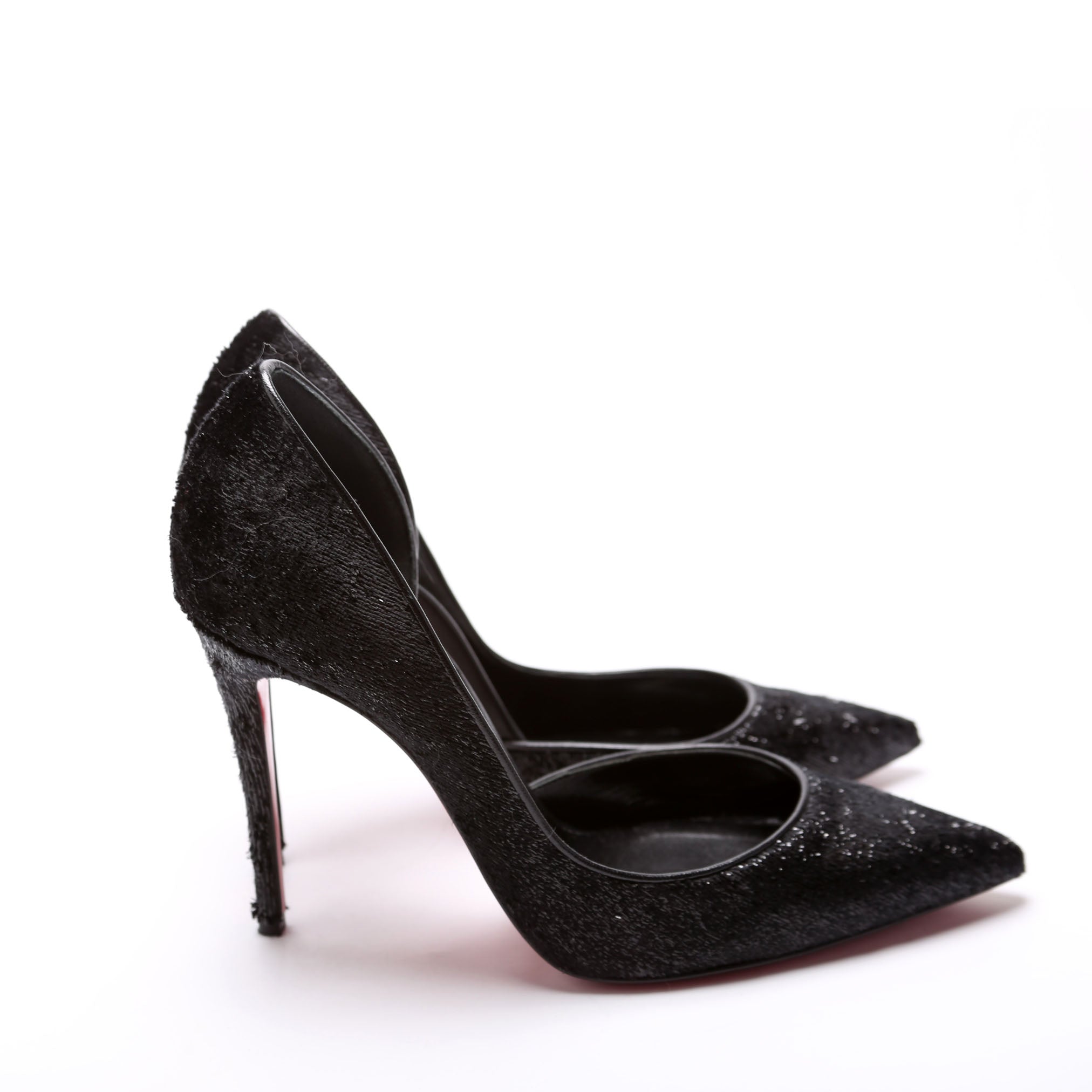Iriza Velvet 100MM Size 39 Black