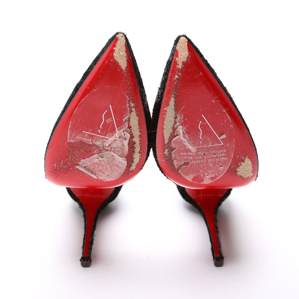 Iriza Velvet 100MM Size 39 Black