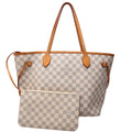 Neverfull MM W/ Wallet Damier Azur
