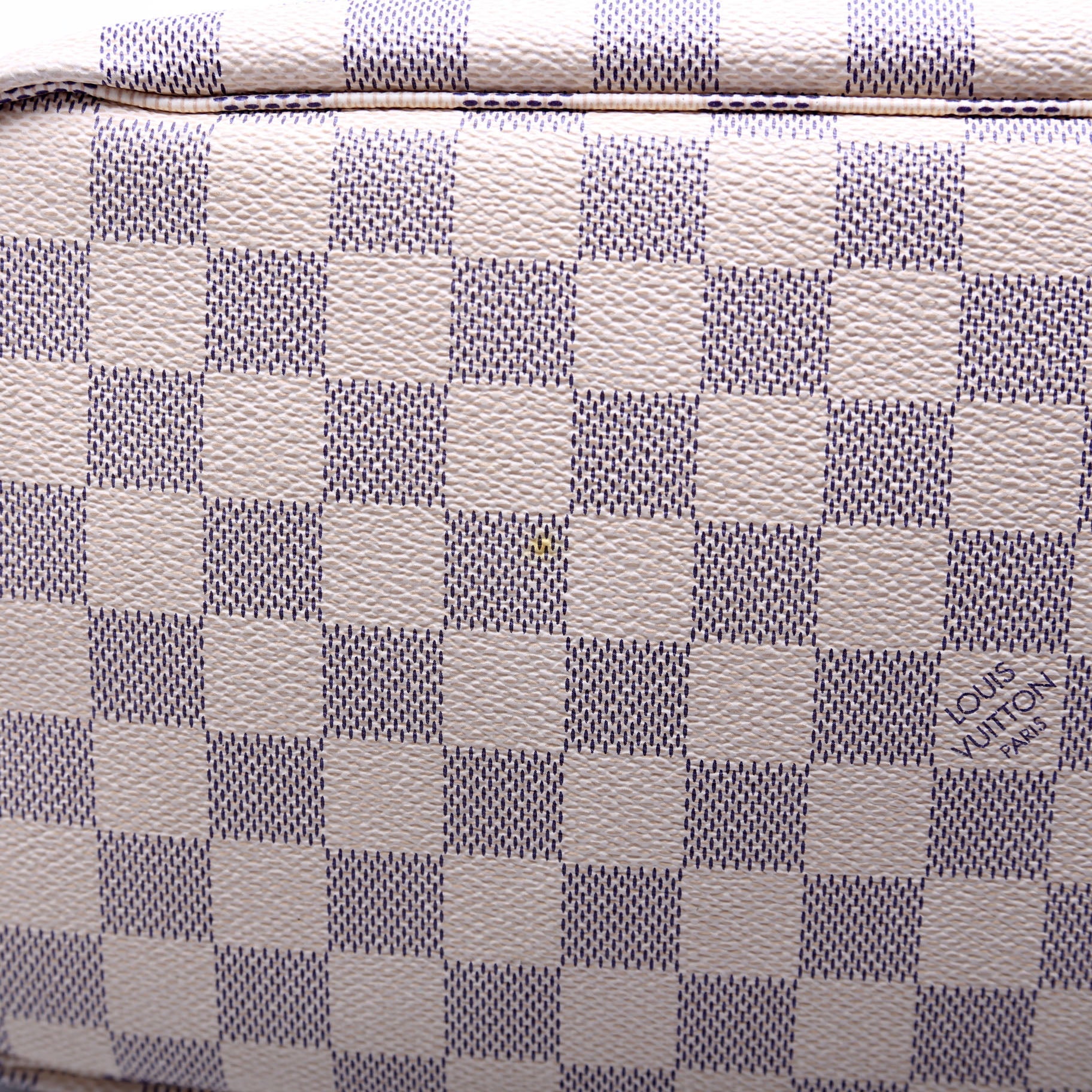 Neverfull MM W/ Wallet Damier Azur