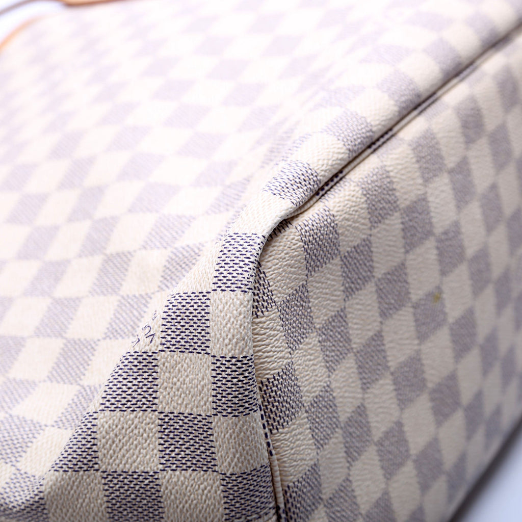 Neverfull MM W/ Wallet Damier Azur