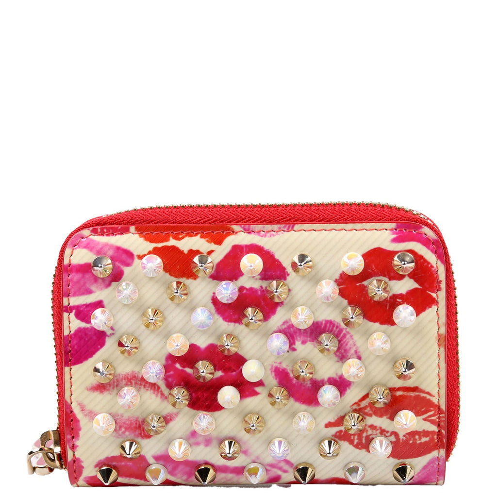 Panettone Spiked Lips Coin Purse Red/Multicolor