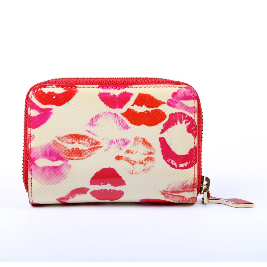 Panettone Spiked Lips Coin Purse Red/Multicolor