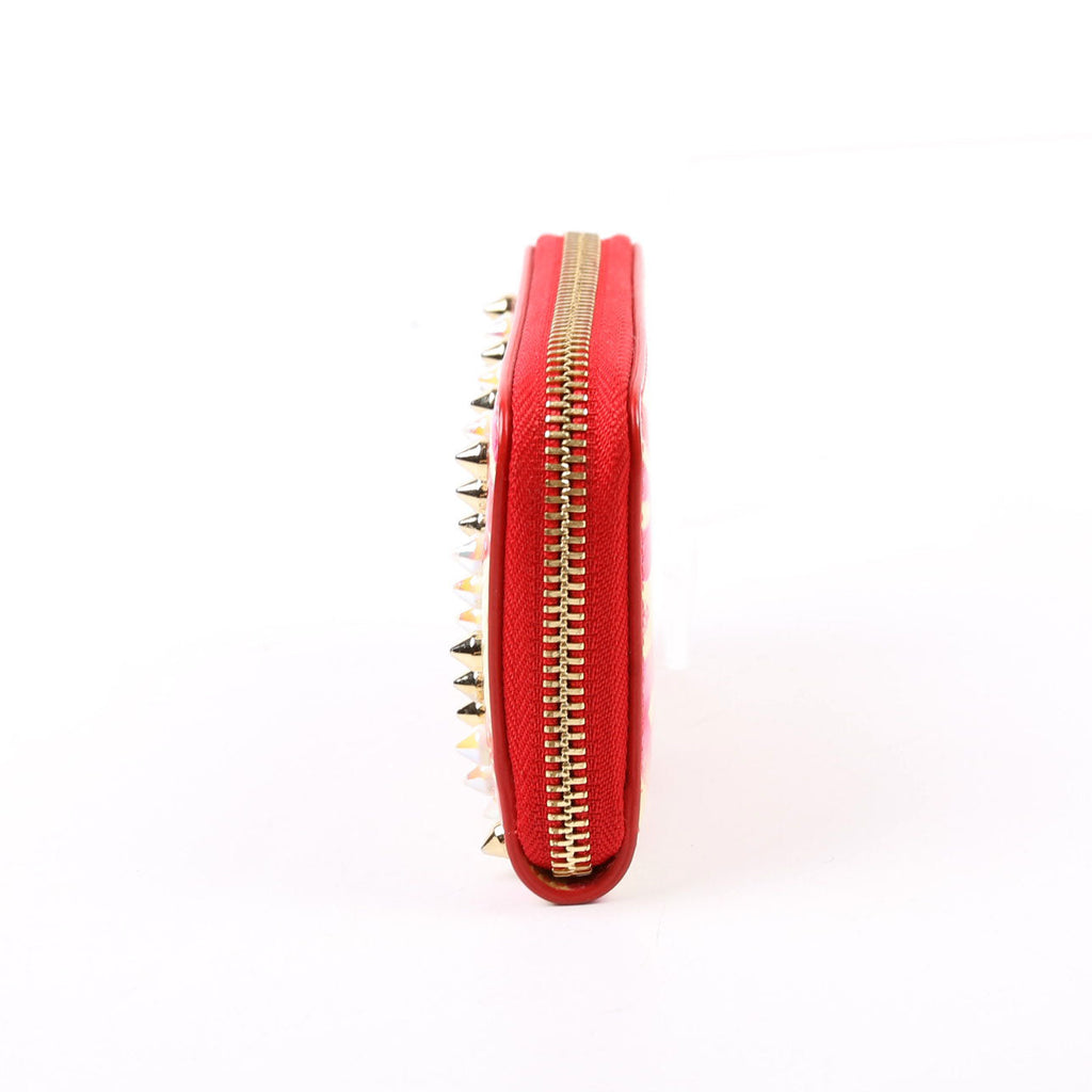 Panettone Spiked Lips Coin Purse Red/Multicolor