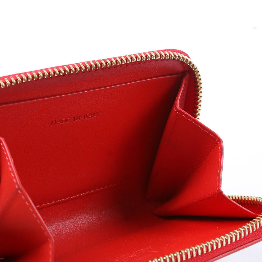 Panettone Spiked Lips Coin Purse Red/Multicolor