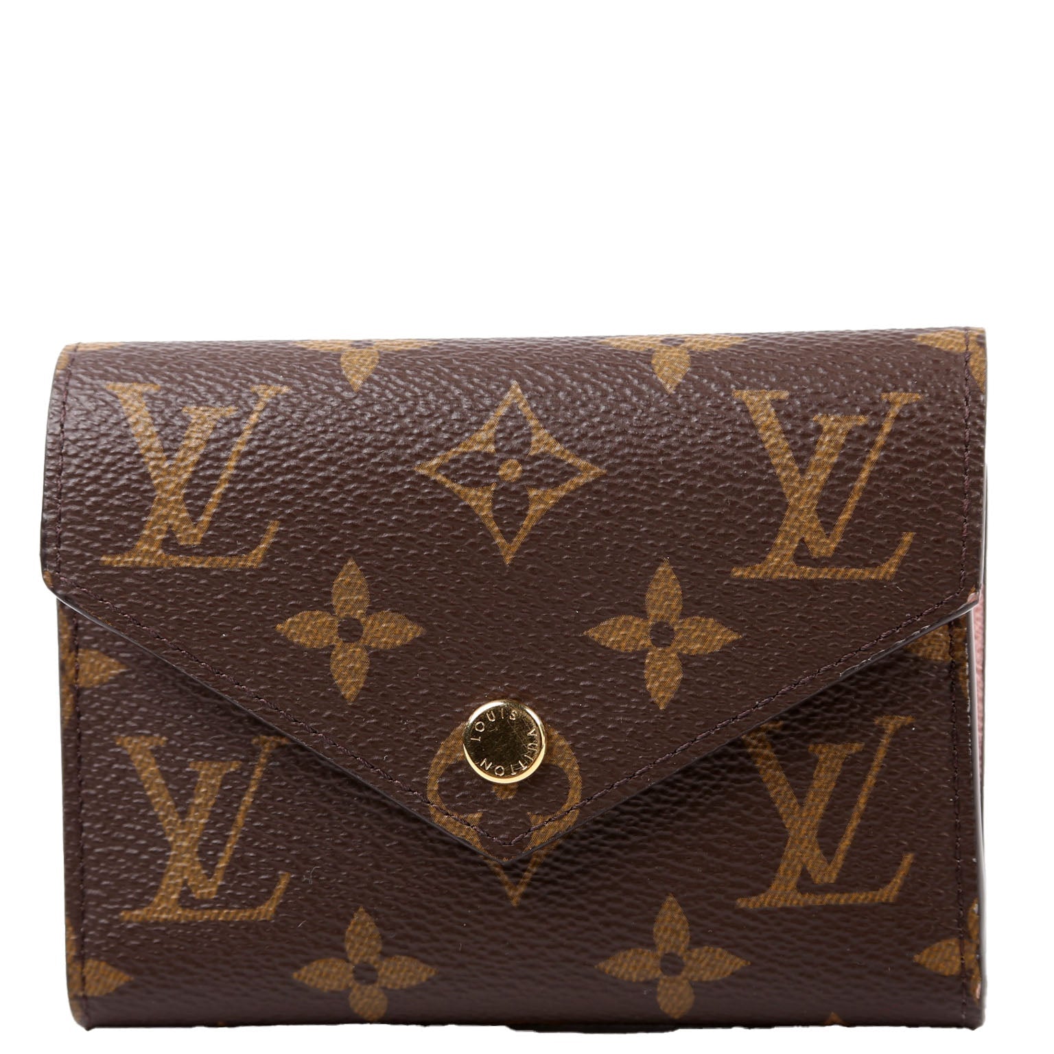 Victorine Wallet Monogram Pink