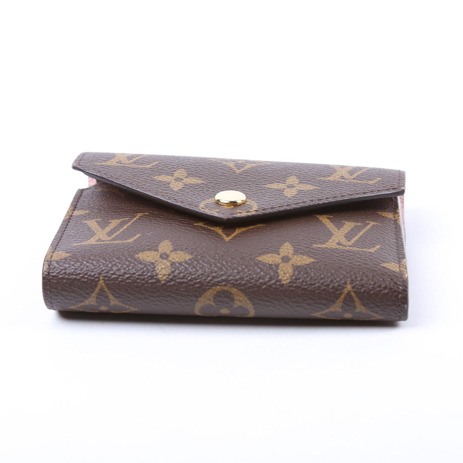 Victorine Wallet Monogram Pink