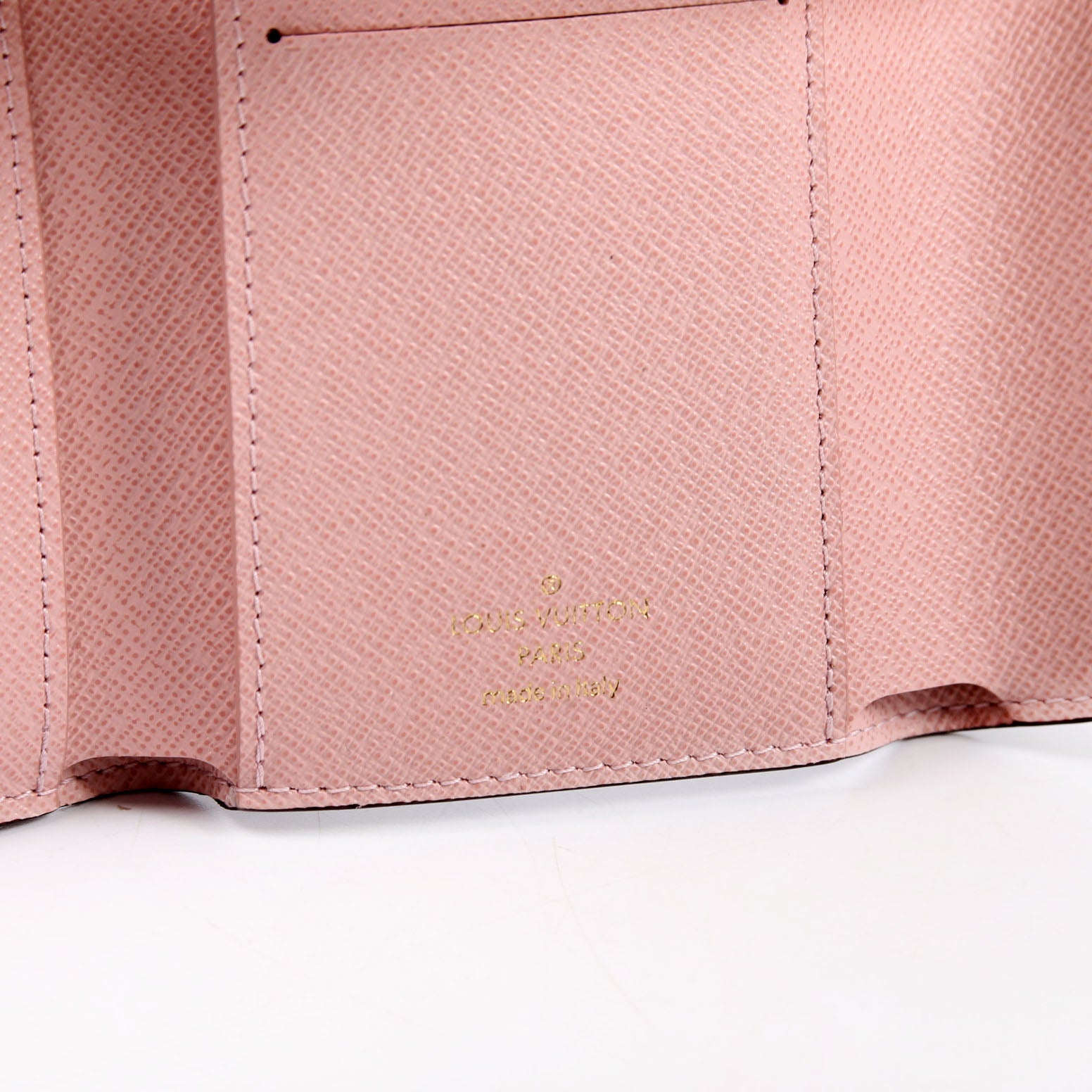Victorine Wallet Monogram Pink