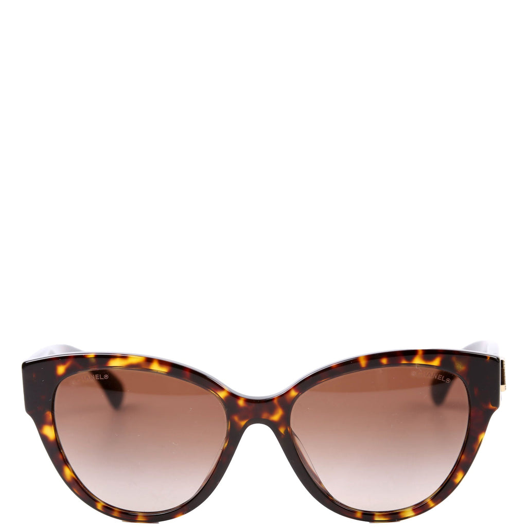 5477 CC Cat Eye Sunglasses Brown