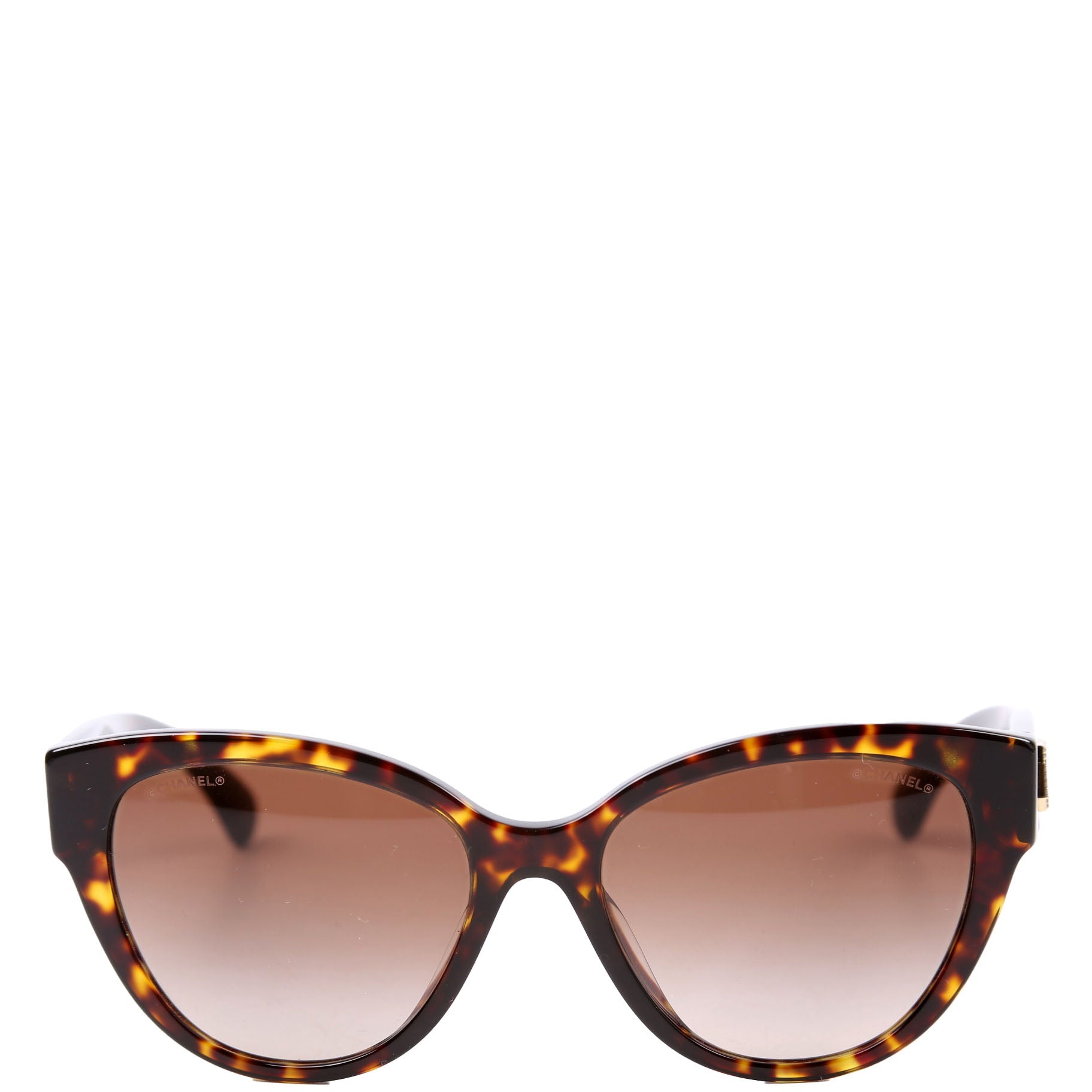 5477 CC Cat Eye Sunglasses Brown