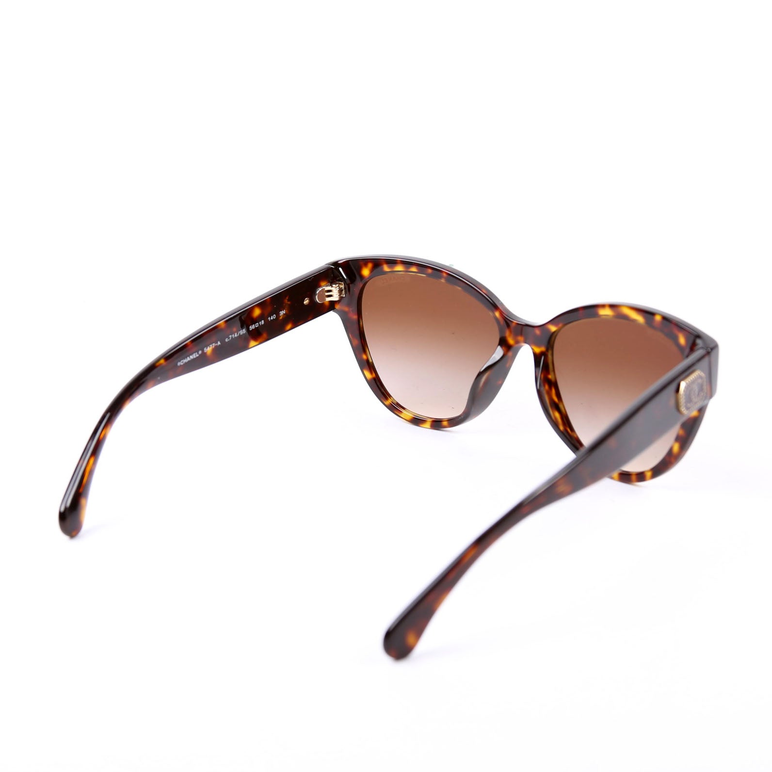 5477 CC Cat Eye Sunglasses Brown