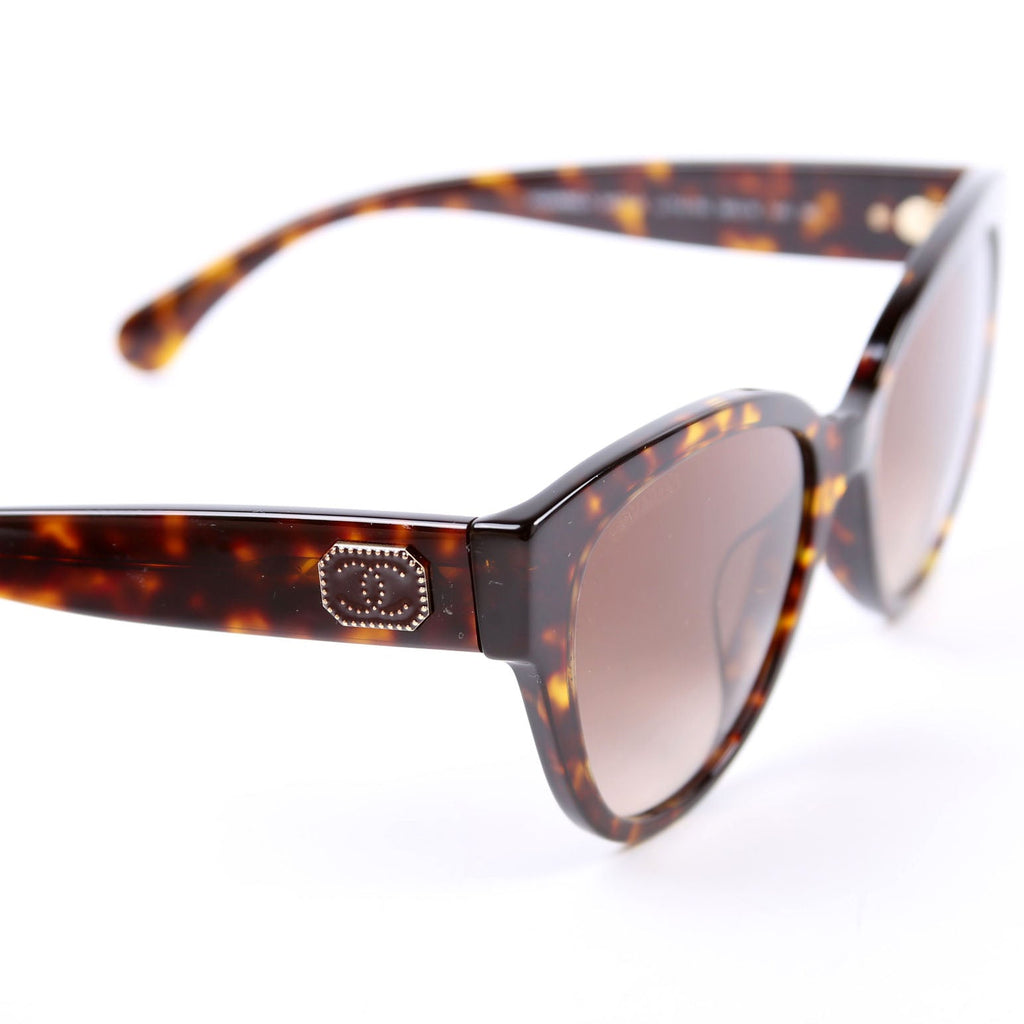 5477 CC Cat Eye Sunglasses Brown