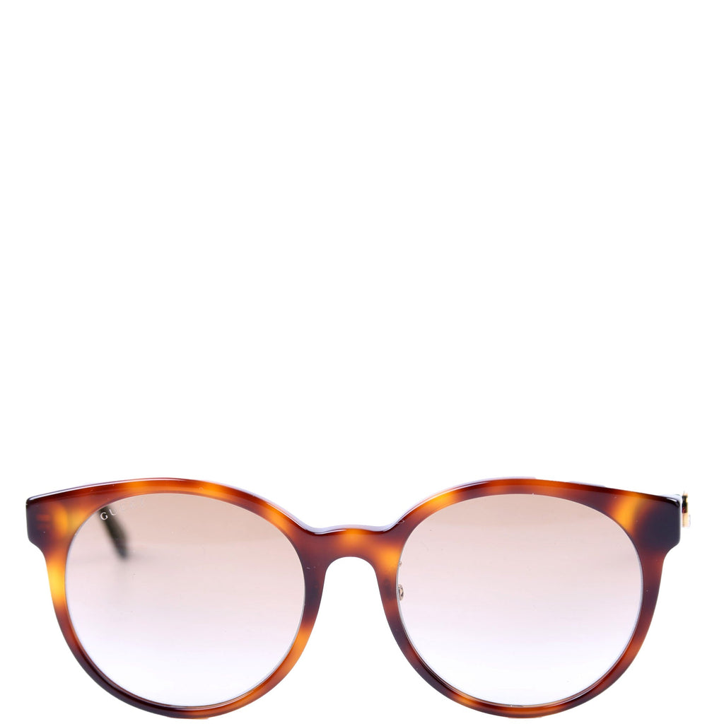 GG0416SK Round Sunglasses Brown/Multicolor