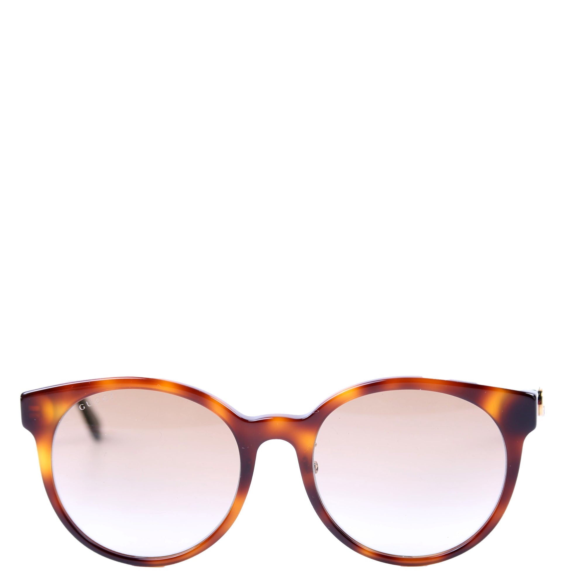 GG0416SK Round Sunglasses Brown/Multicolor
