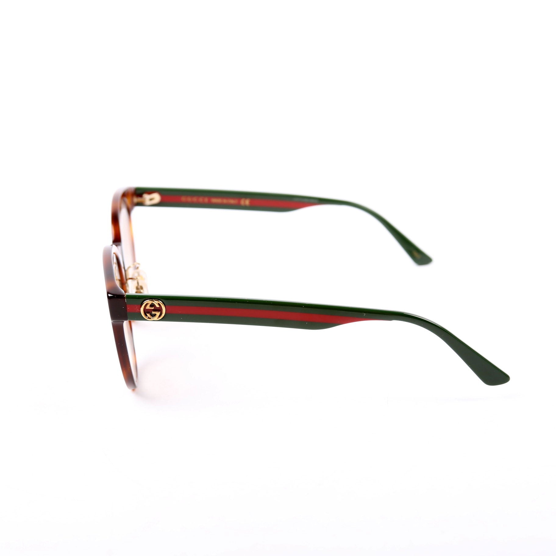 GG0416SK Round Sunglasses Brown/Multicolor