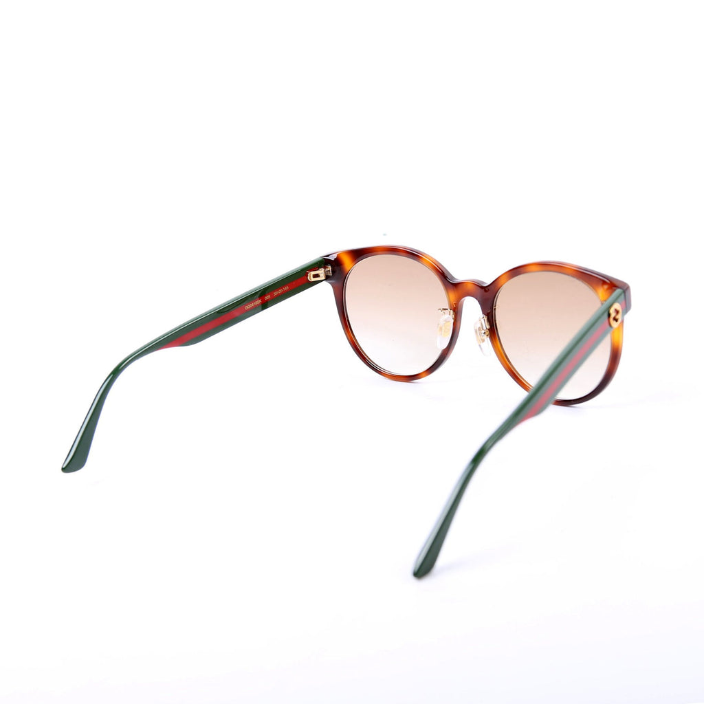 GG0416SK Round Sunglasses Brown/Multicolor