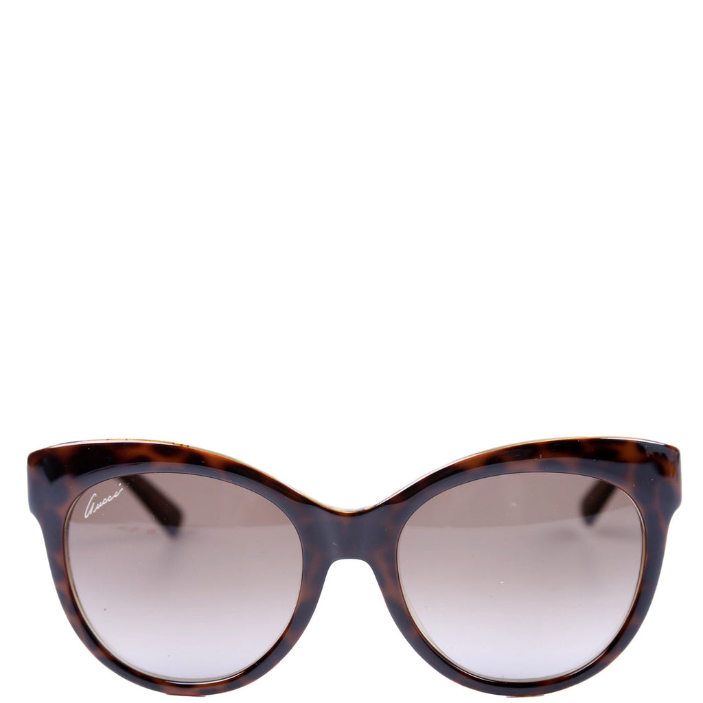 GG3760 Tortoise Cateye Sunglasses Brown