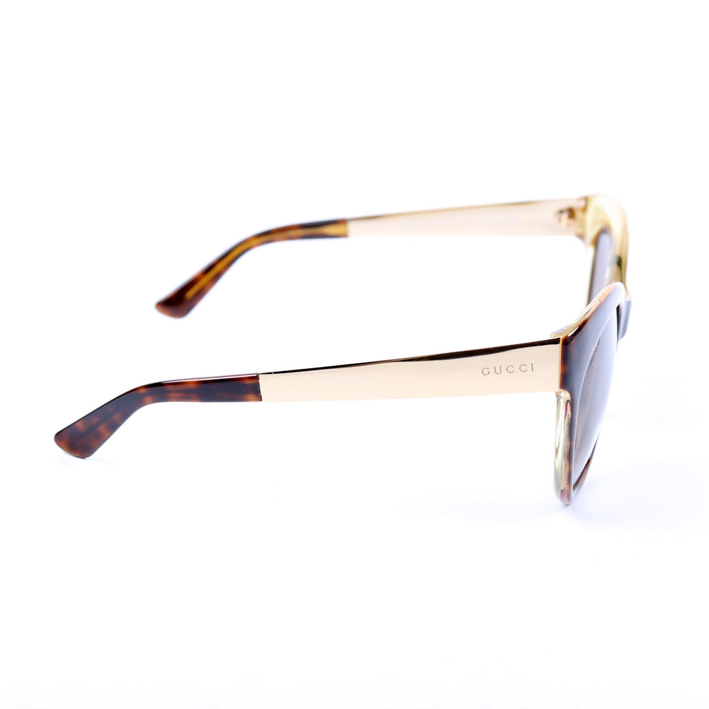 GG3760 Tortoise Cateye Sunglasses Brown