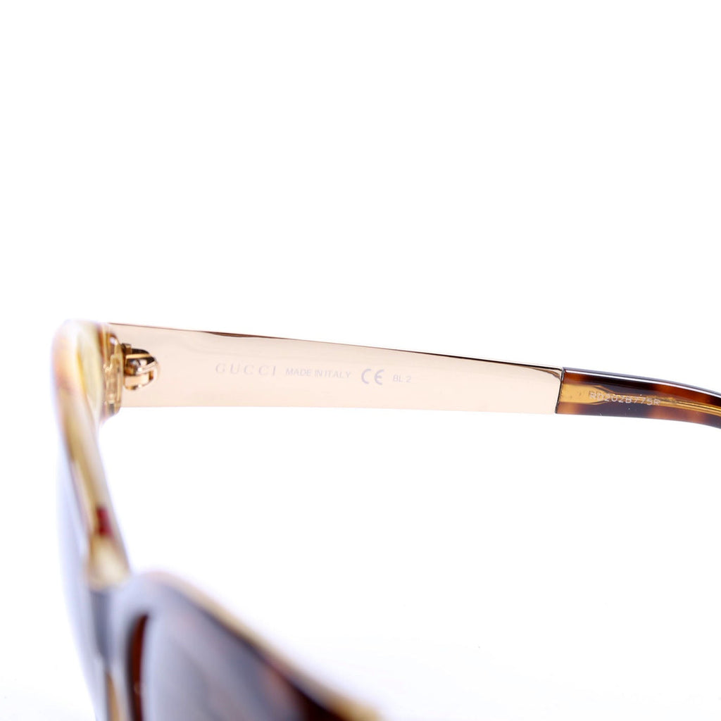 GG3760 Tortoise Cateye Sunglasses Brown