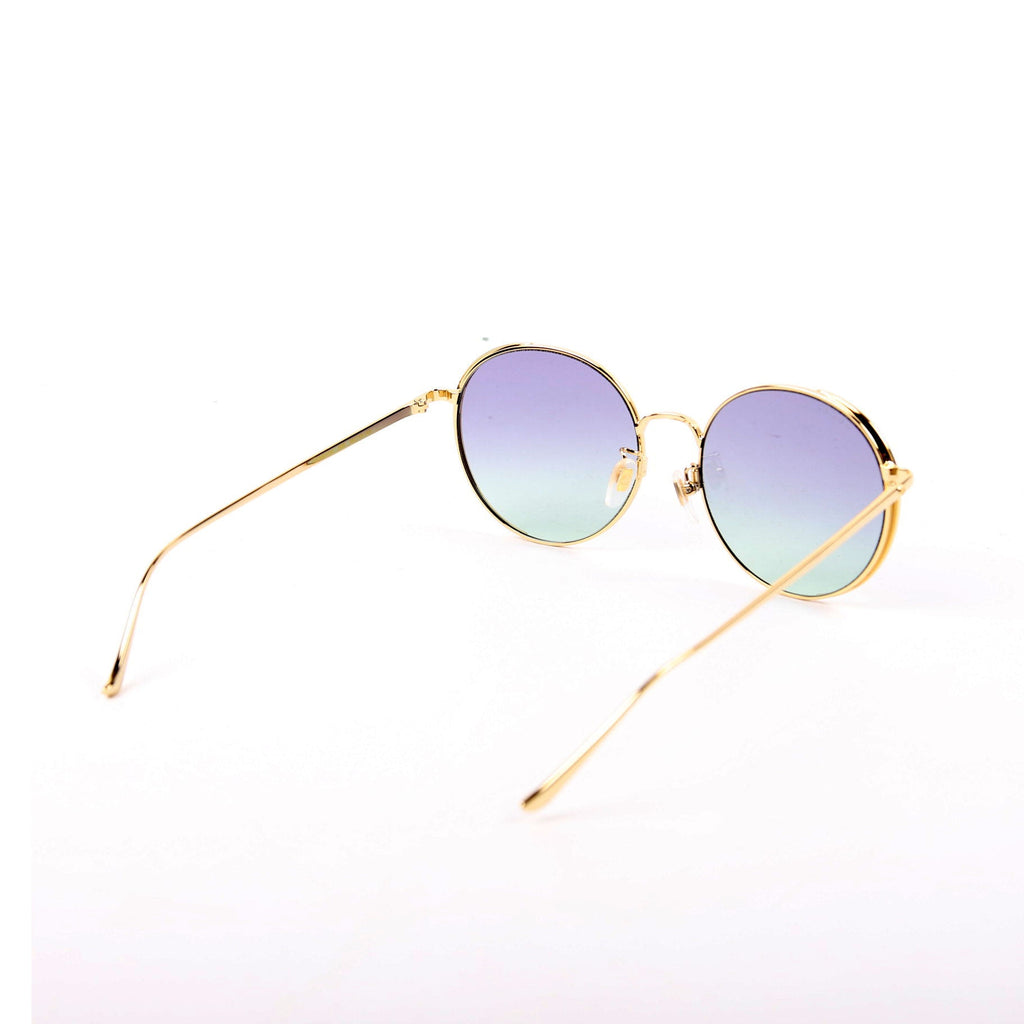 GG0401SK Oversized Round Sunglasses Gold