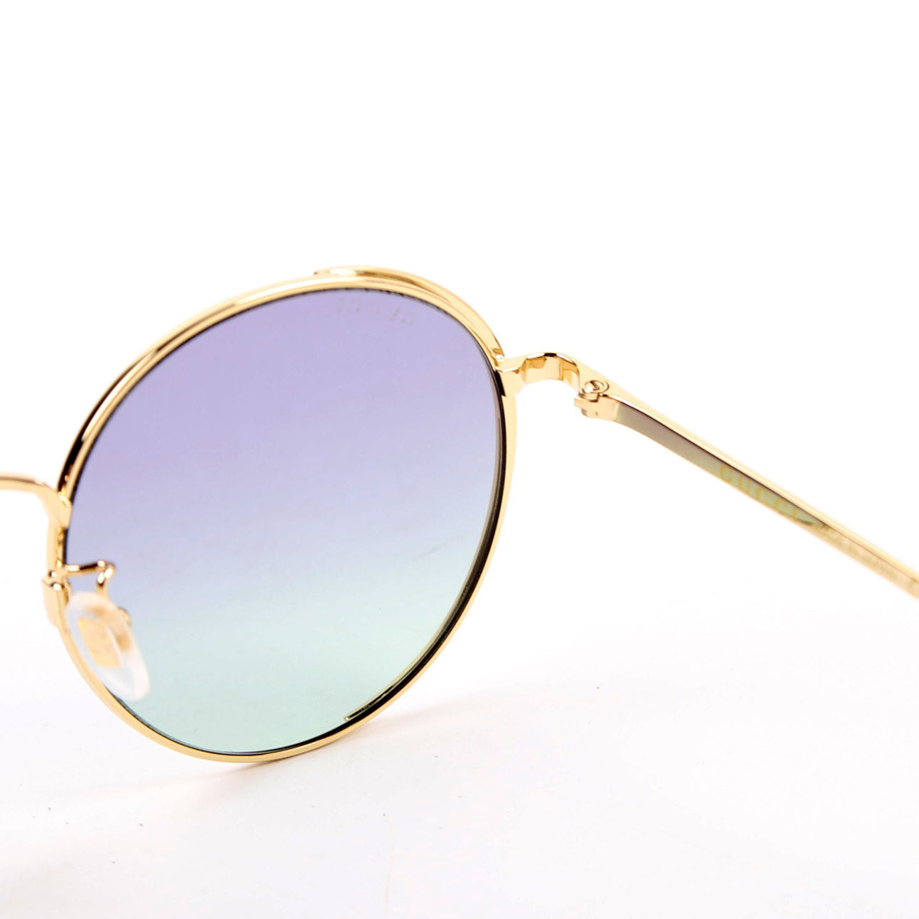 GG0401SK Oversized Round Sunglasses Gold