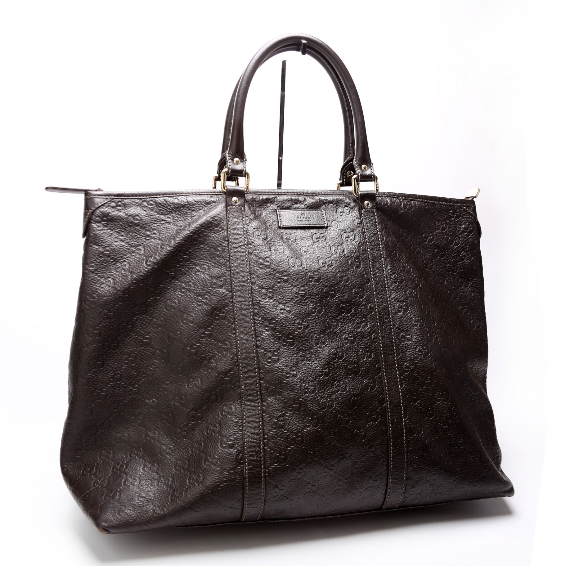 201482 Guccissima Large Tote Brown