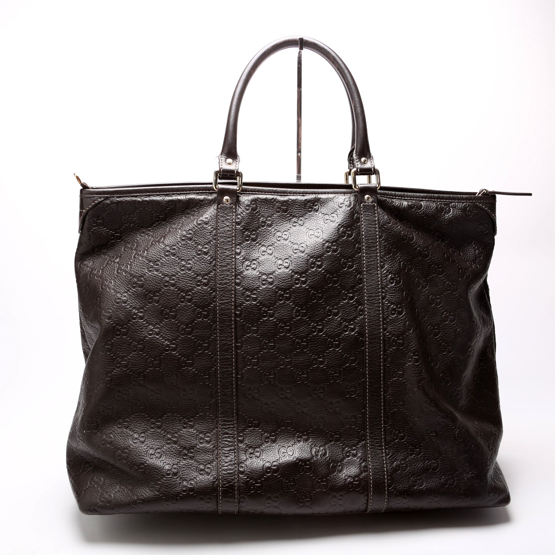 201482 Guccissima Large Tote Brown