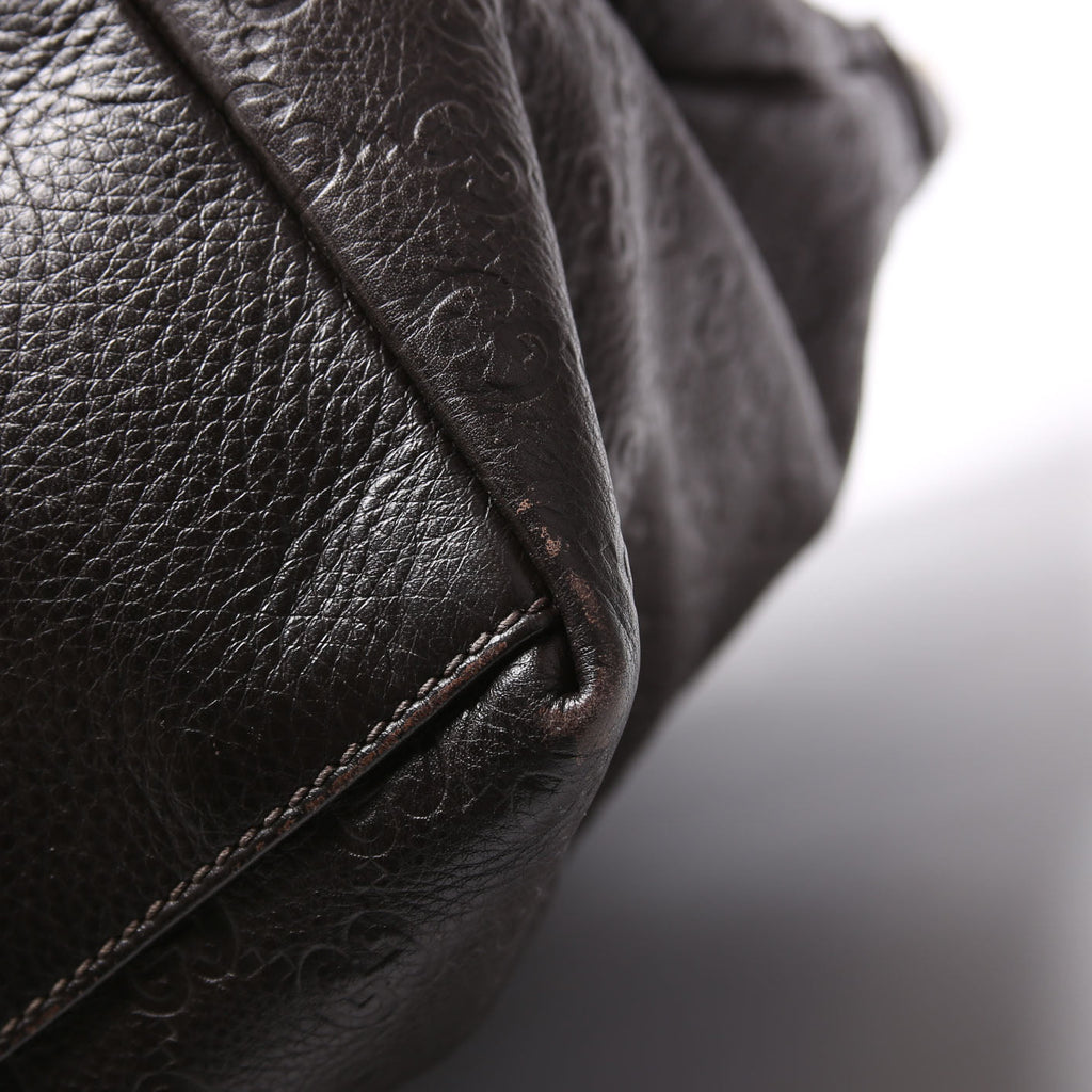 201482 Guccissima Large Tote Brown