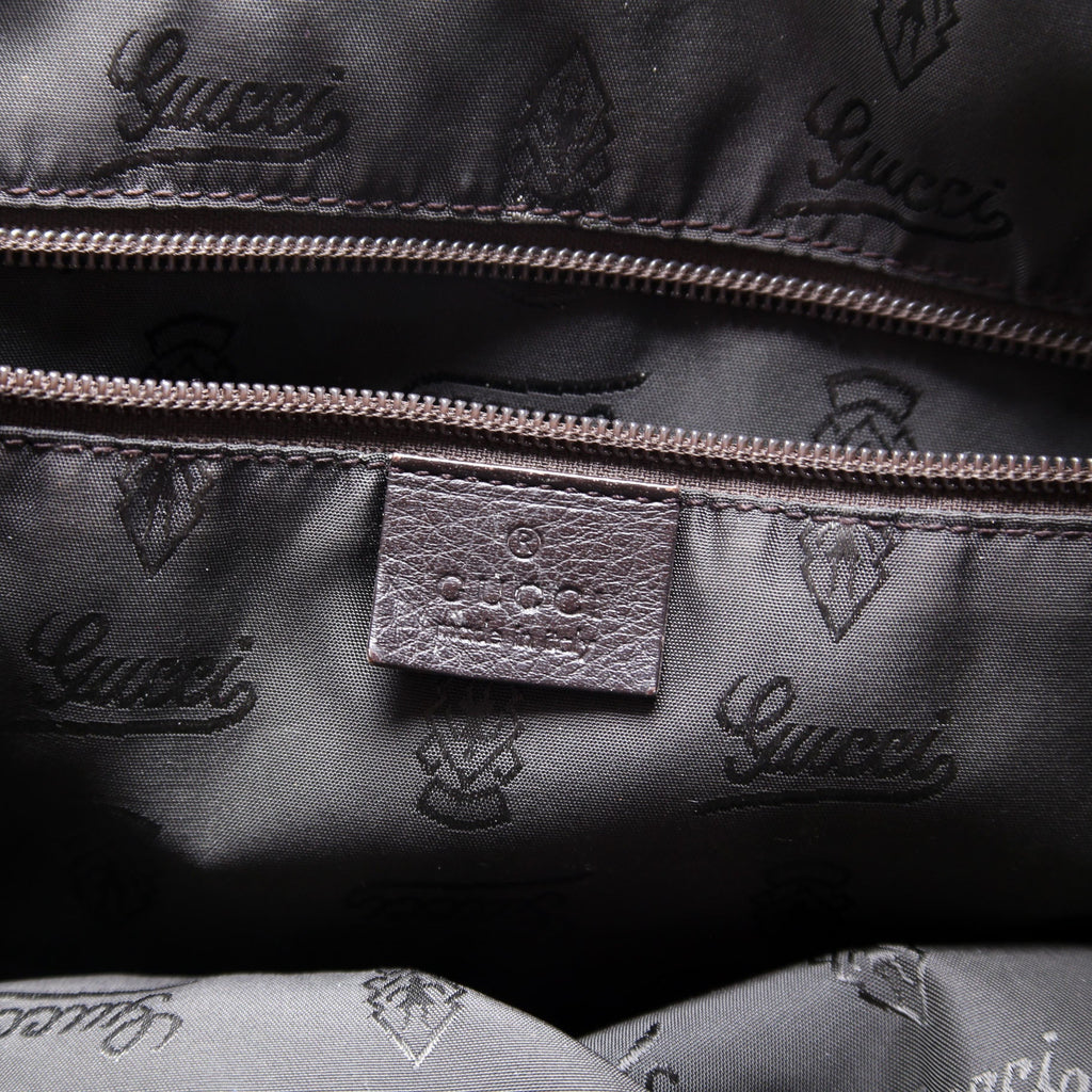 201482 Guccissima Large Tote Brown