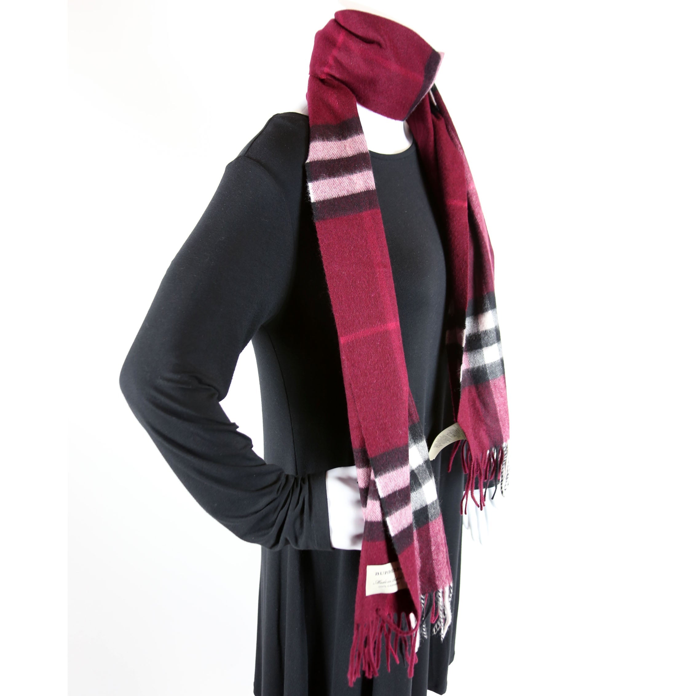 Giant Check Cashmere Narrow