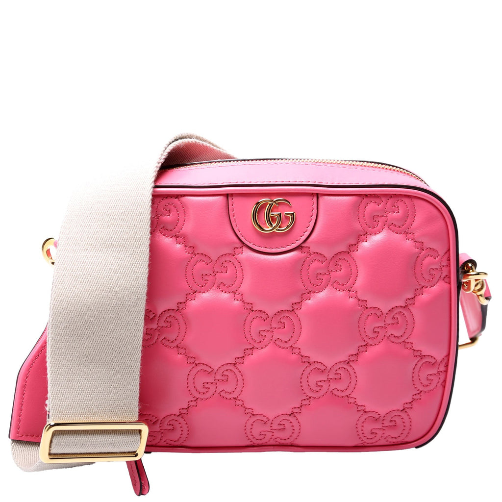 702234 GG Matelasse Small Pink