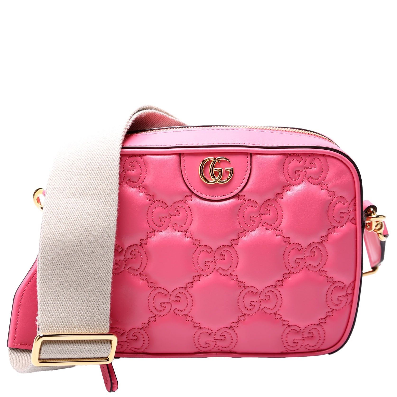 702234 GG Matelasse Small Pink