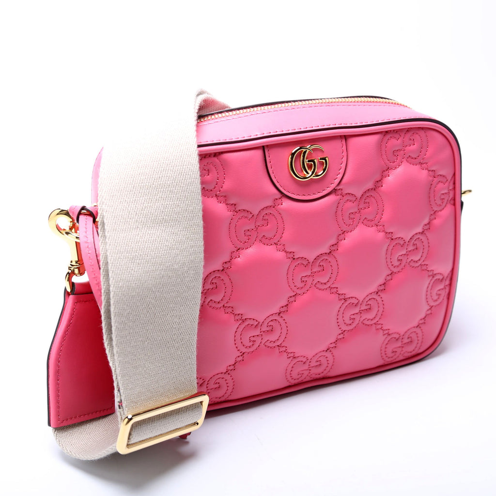 702234 GG Matelasse Small Pink