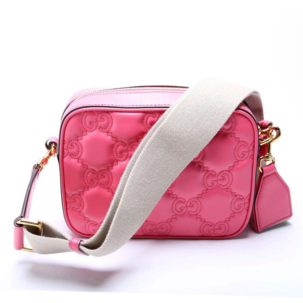 702234 GG Matelasse Small Pink