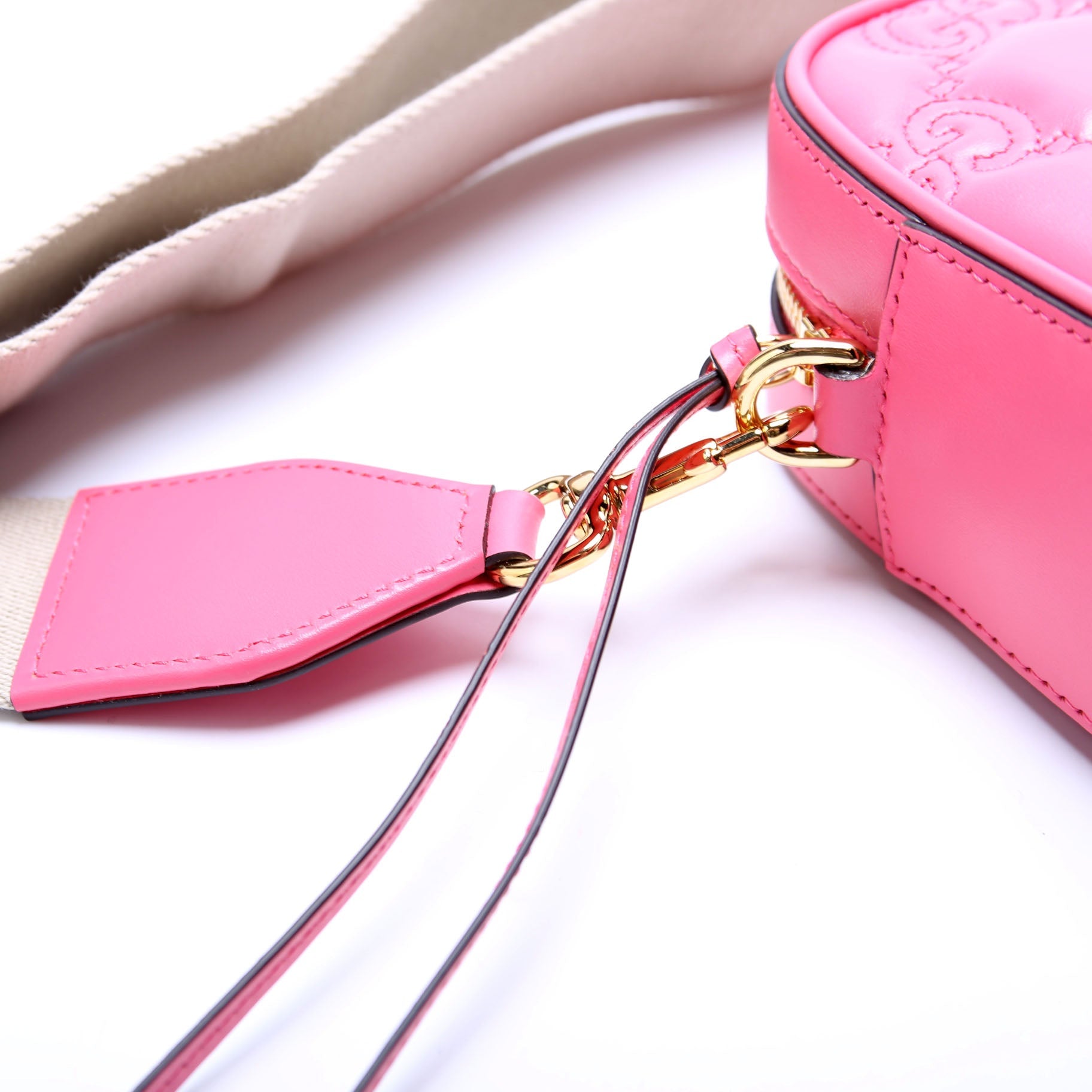 702234 GG Matelasse Small Pink