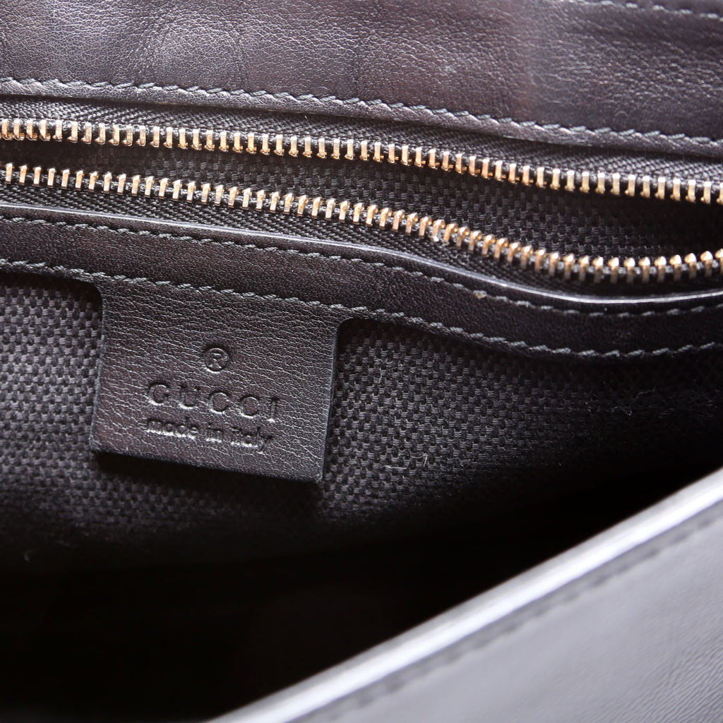 336752 Soho Chain Crossbody Medium Patent Black