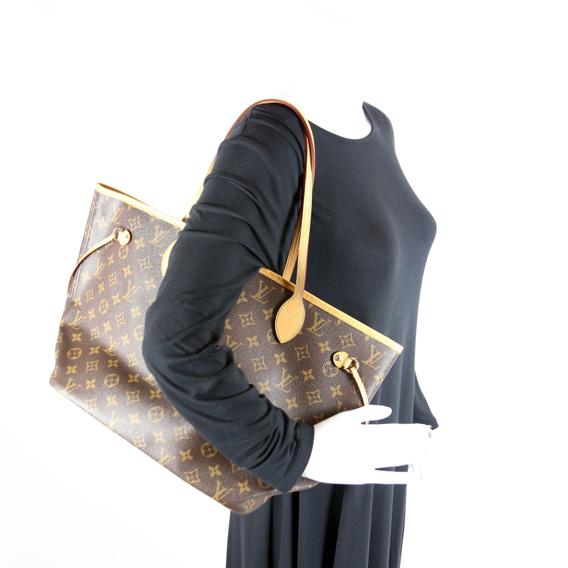 Neverfull MM Monogram Beige
