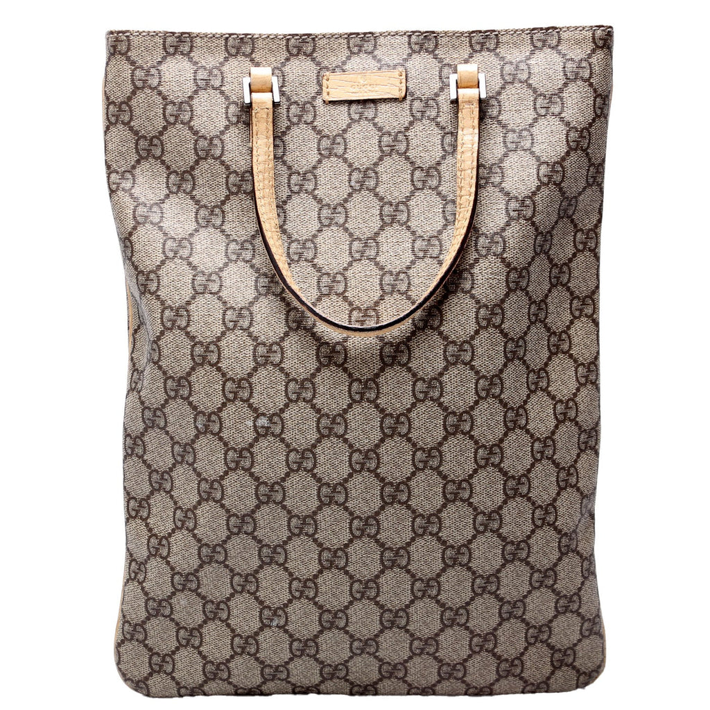 117551 GG Supreme Vertical Flat Tote