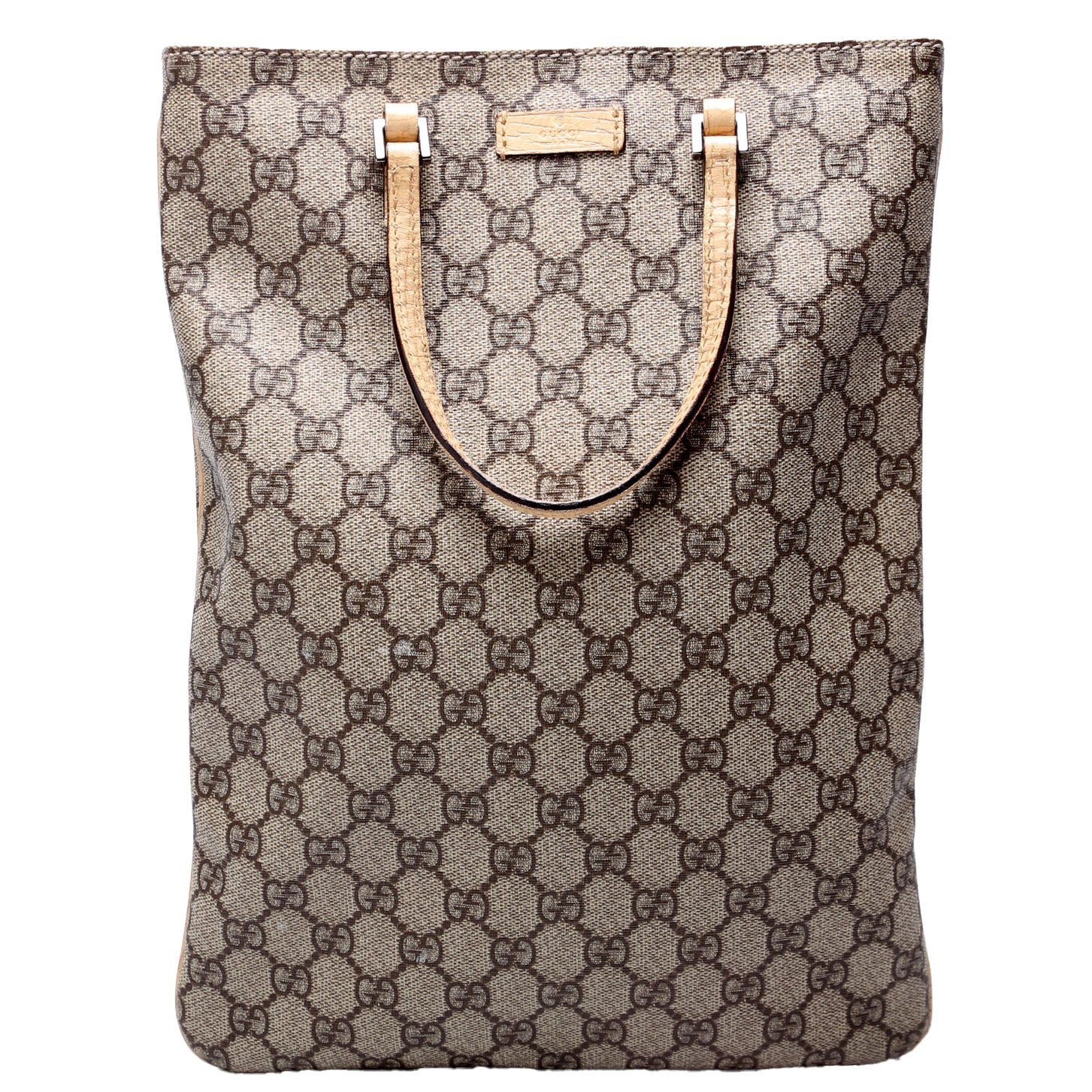 117551 GG Supreme Vertical Flat Tote