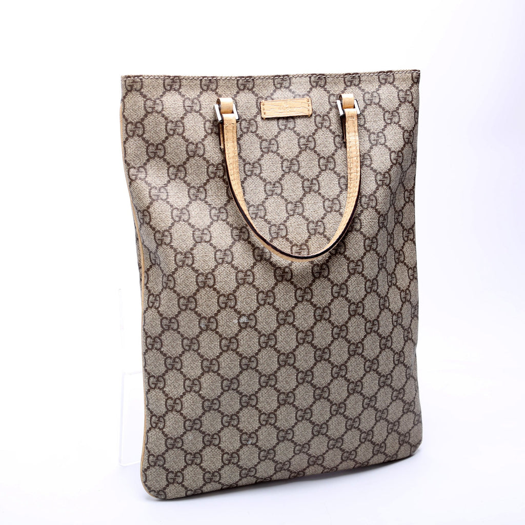 117551 GG Supreme Vertical Flat Tote