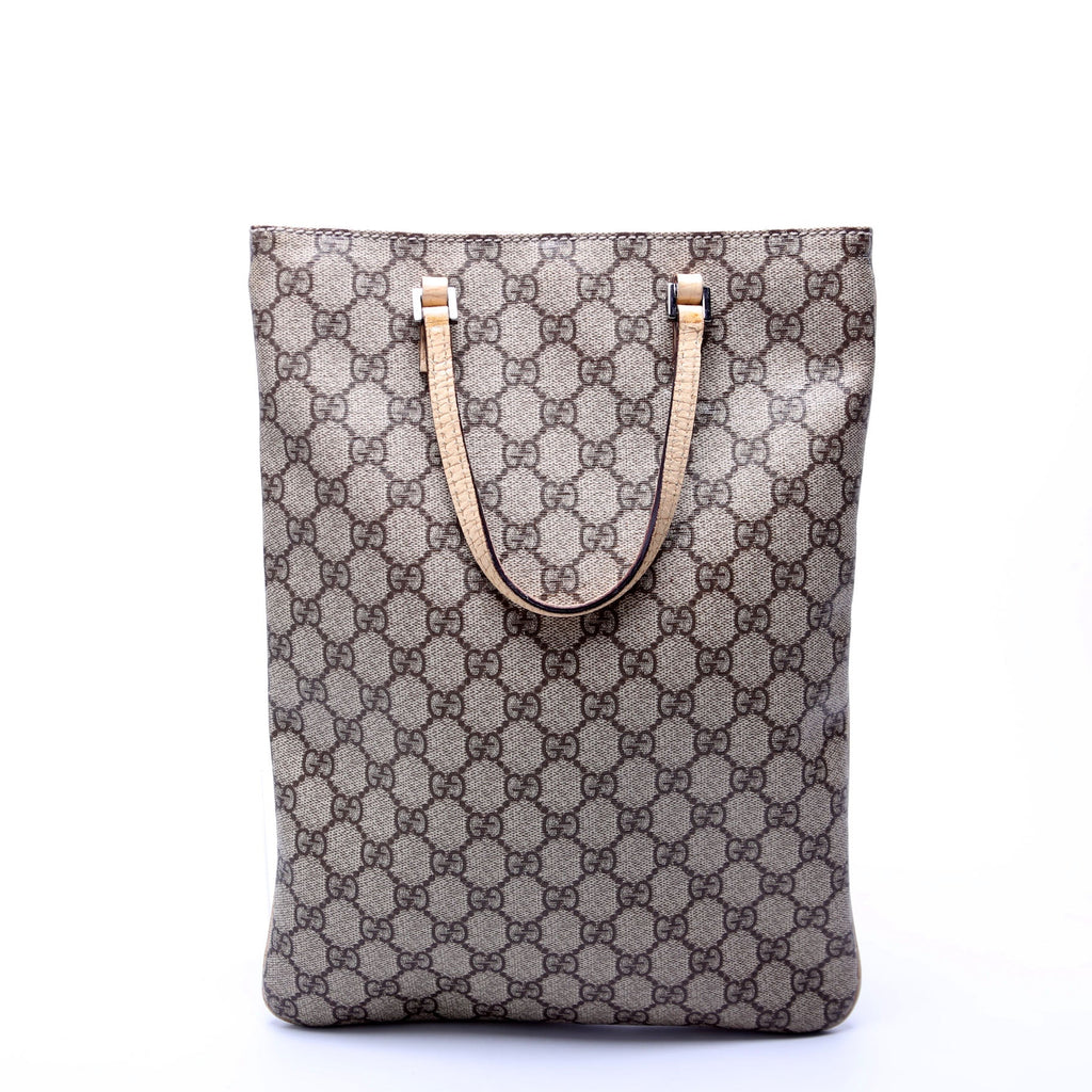 117551 GG Supreme Vertical Flat Tote