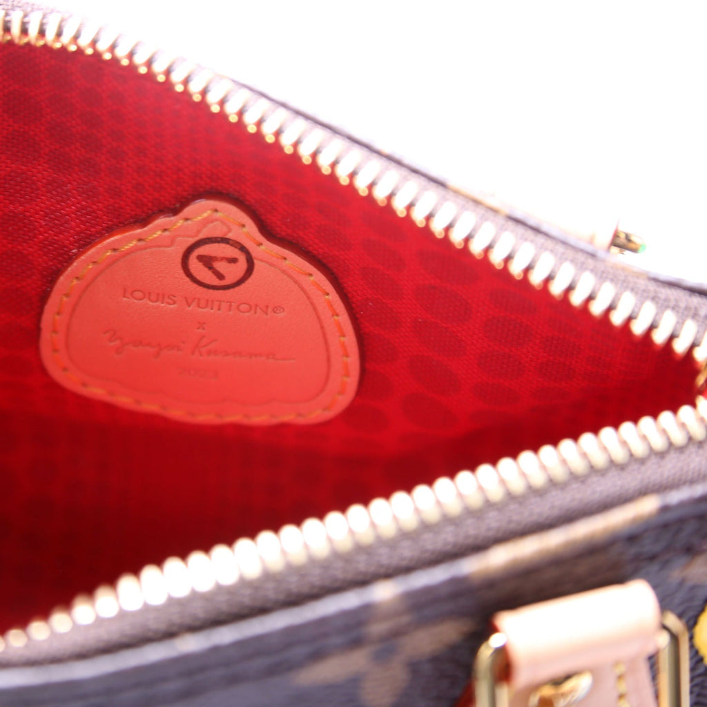 LV X YK Nano Speedy Monogram Dots