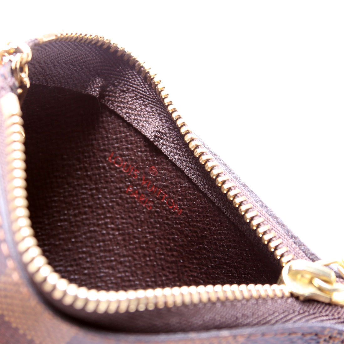 Pochette Cles Damier Ebene