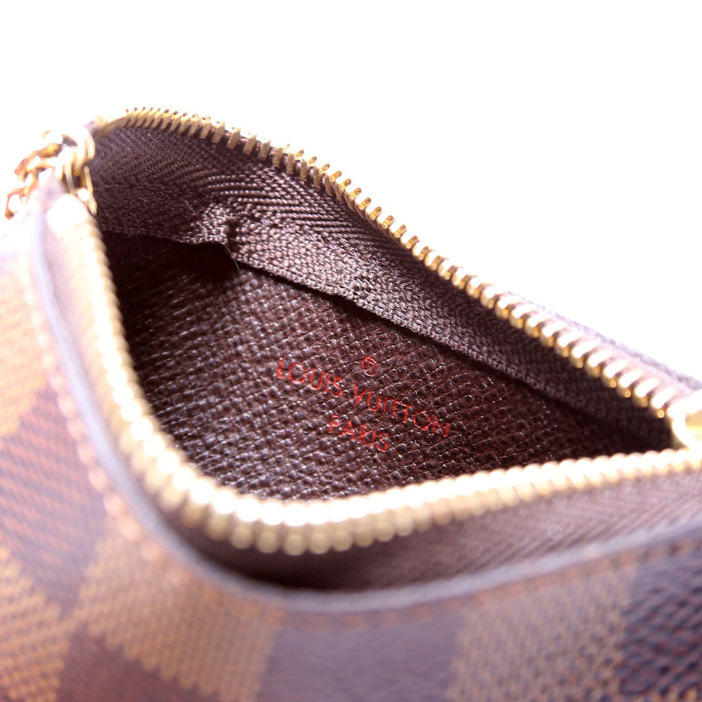 Pochette Cles Damier Ebene