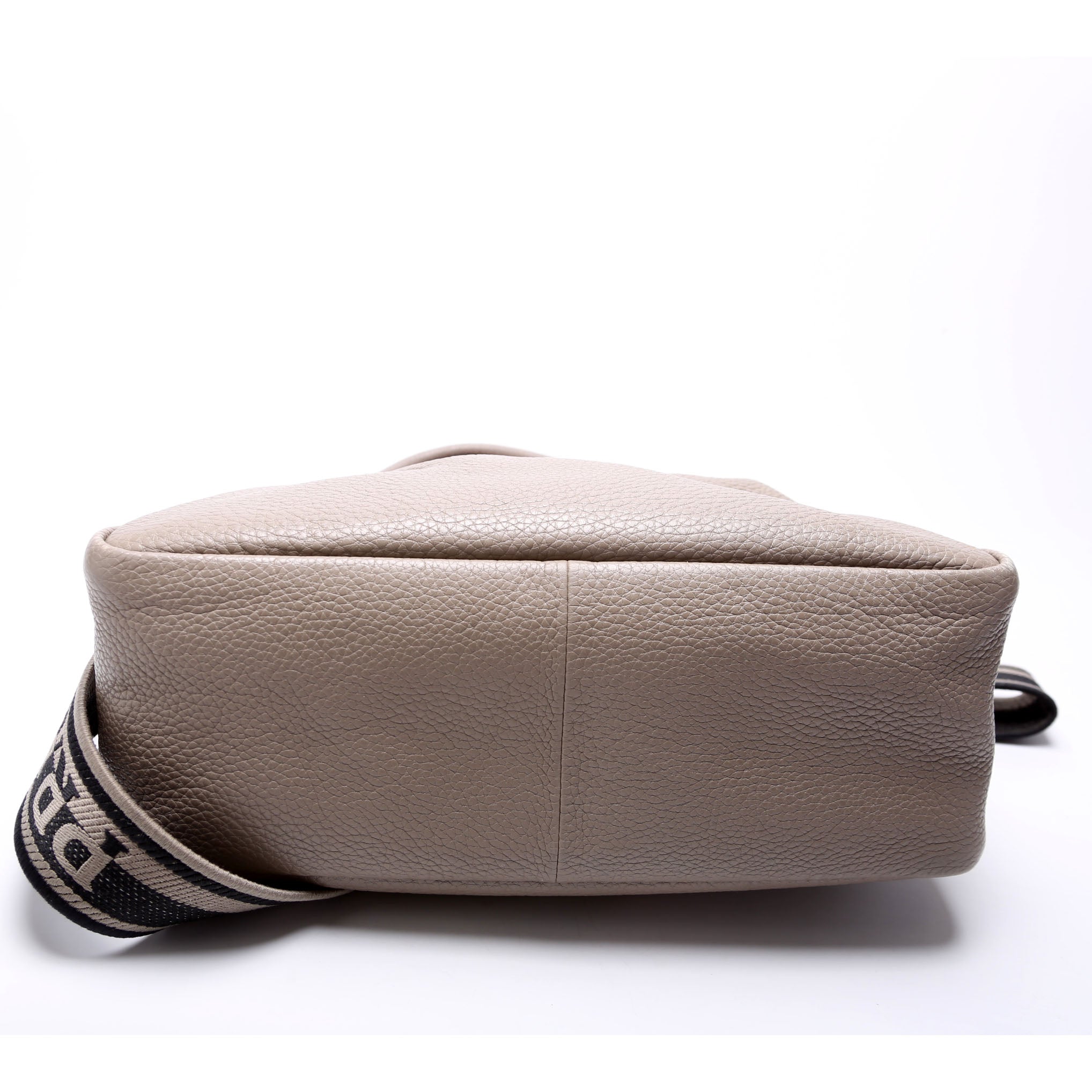 Large Leather Handbag 1BC170Grey