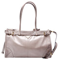 1BA433 Bonnie Large Calfskin Shoulder Bag Taupe