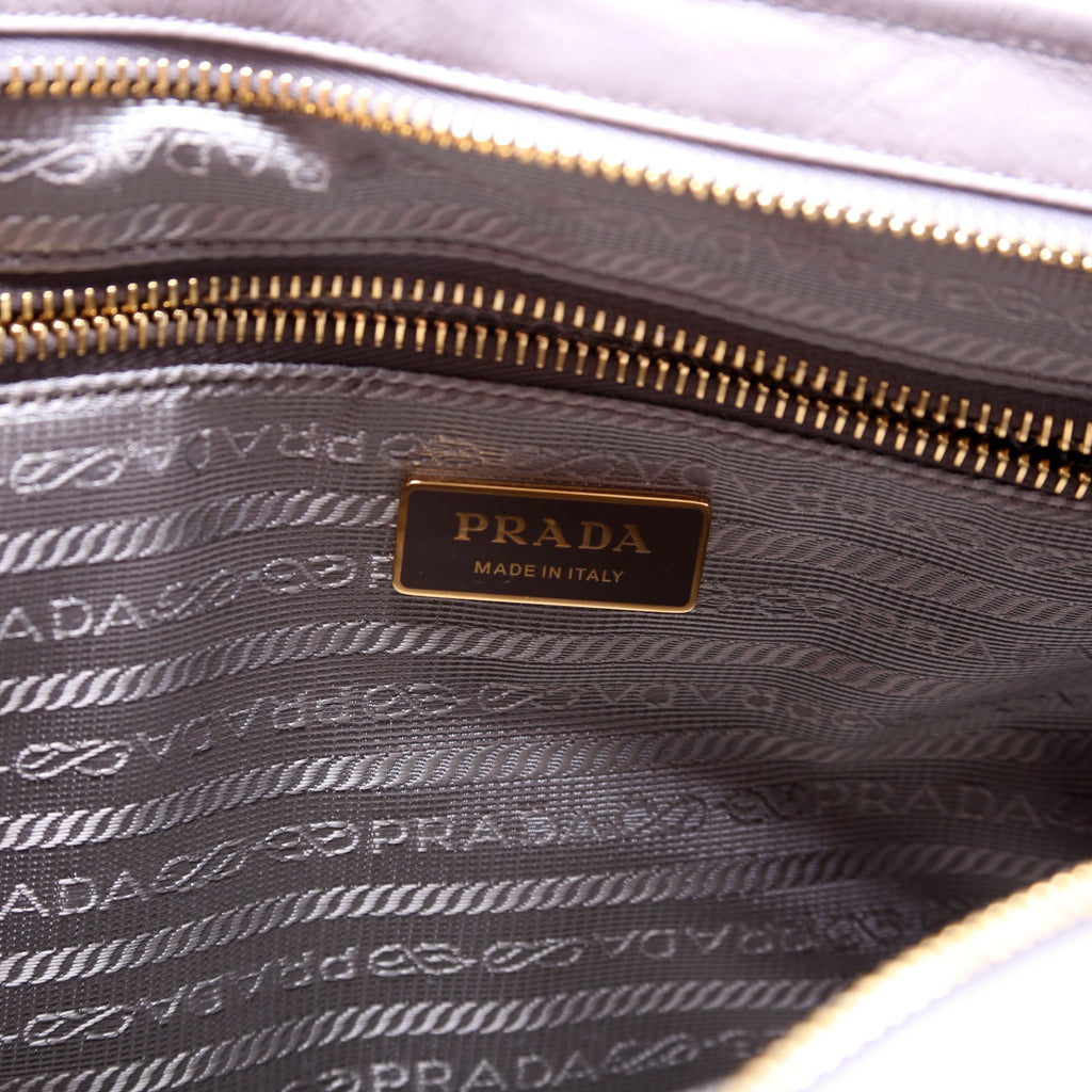 1BA433 Bonnie Large Calfskin Shoulder Bag Taupe