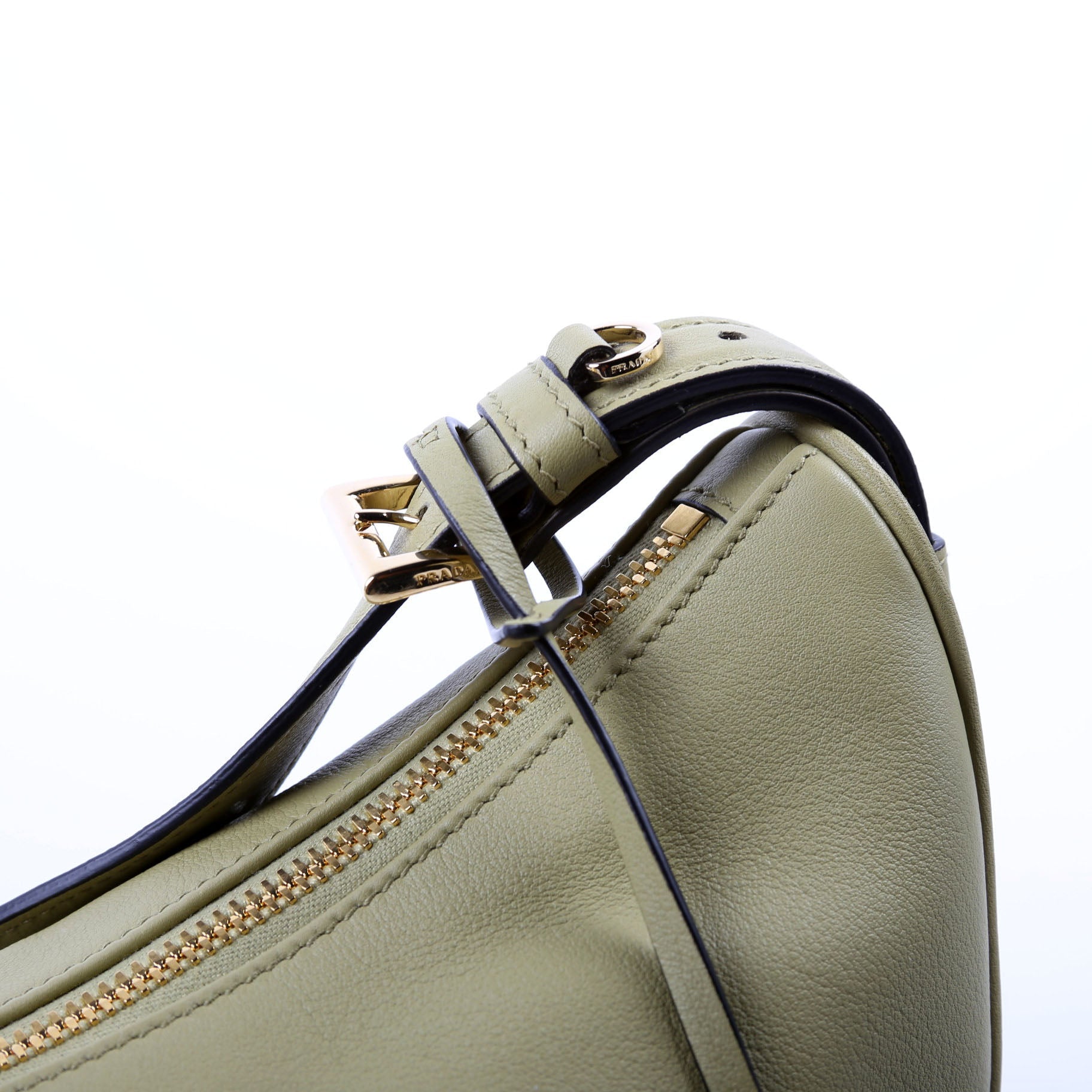1BC255 Demi-Lune Calfskin Shoulder Bag Large