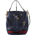 610846 Ophidia Bucket Bag Navy
